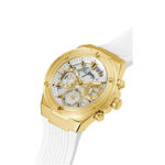 Guess Ladies Activ Life gold/white 39mm 5ATM