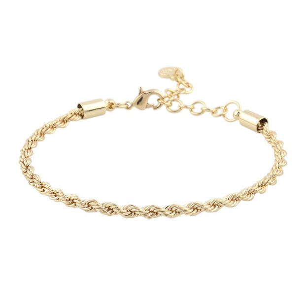 Exibit brace plain goldplated - Onesize
