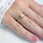 Bilde av Gull ring med diamant 0,55ct TW/SI3 