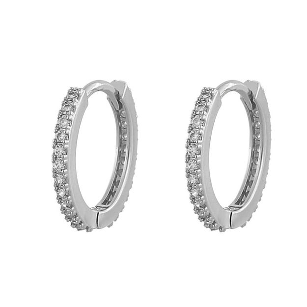 Hanni small ring ear s/clear