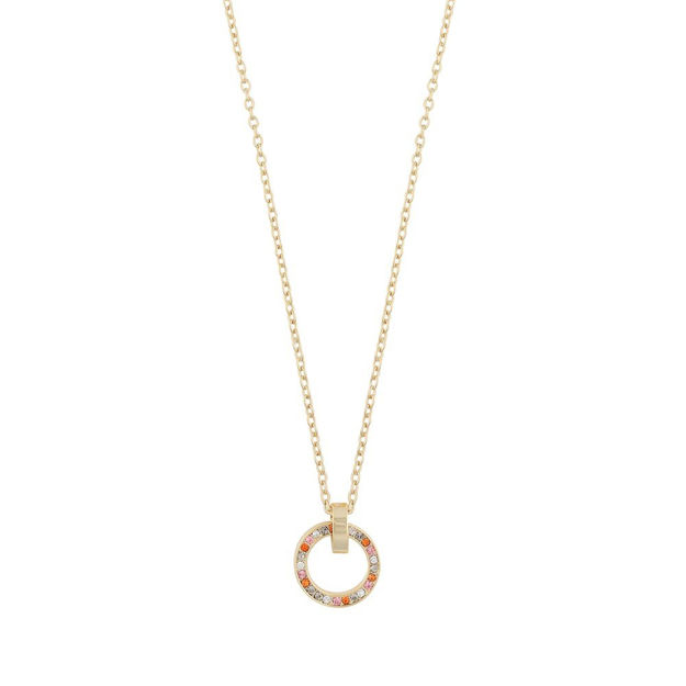Unnie small pendant neck 42 g/mix pink