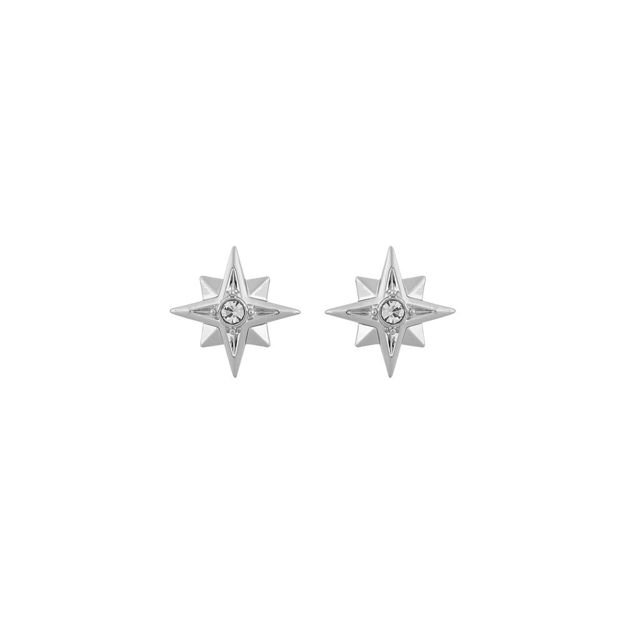 SNØ FELIZ SMALL STONE EAR SILVER/ CLEAR
