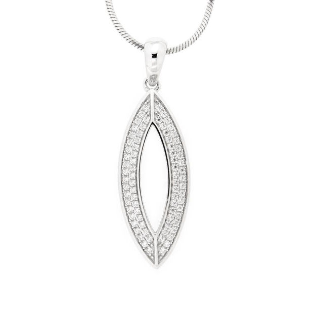 Anheng rh sølv Cubic Zirconia