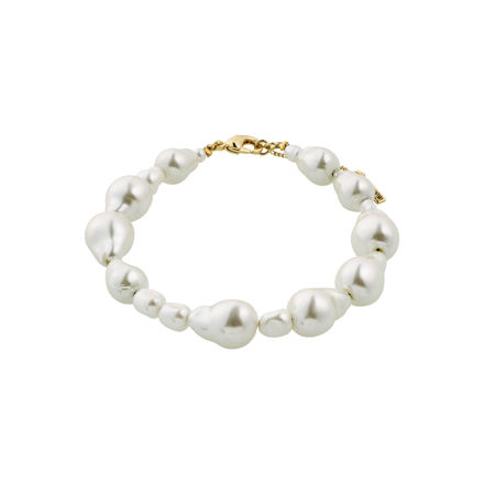 WILLPOWER pearl bracelet gold-plated