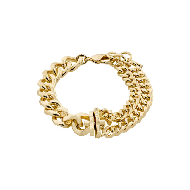 FRIENDS chunky chain bracelet gold-plated