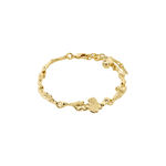 SOLIDARITY recycled organic shaped bracelet gold-plated