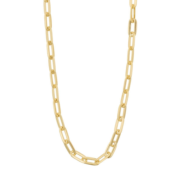 KINDNESS recycled cable chain necklace gold-plated