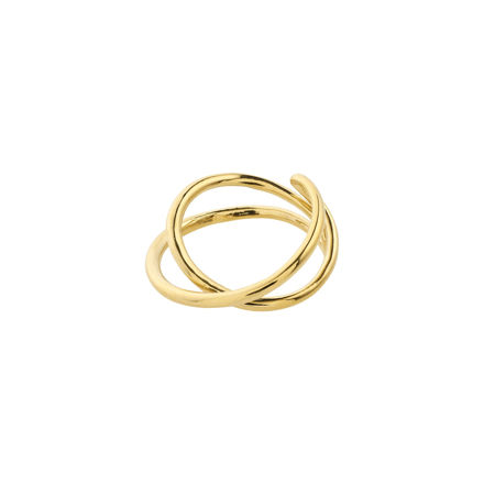 AMALIE ring gold-plated