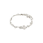 SOLIDARITY recycled organic shaped bracelet silver-plated
