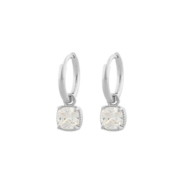 Minou stone ring pendant ear s/clear