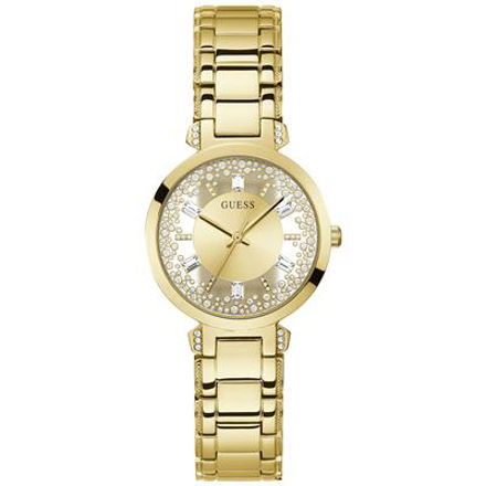Guess Ladies Night Life steel/gold,Ø:33mm,3ATM