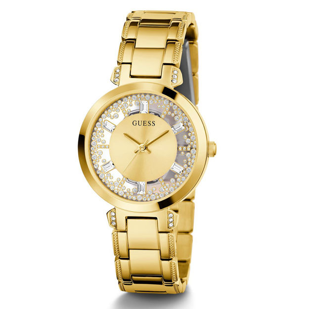 Guess Ladies Night Life steel/gold,Ø:33mm,3ATM