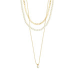 BAKER necklace 3-in-1 set gold-plated