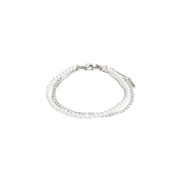 BAKER bracelet 3-in-1 set silver-plated