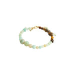 SOULMATES bracelet mint/gold-plated