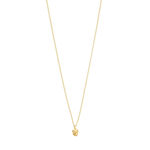 PAUSE recycled pendant necklace gold-plated