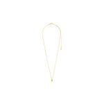 PAUSE recycled pendant necklace gold-plated