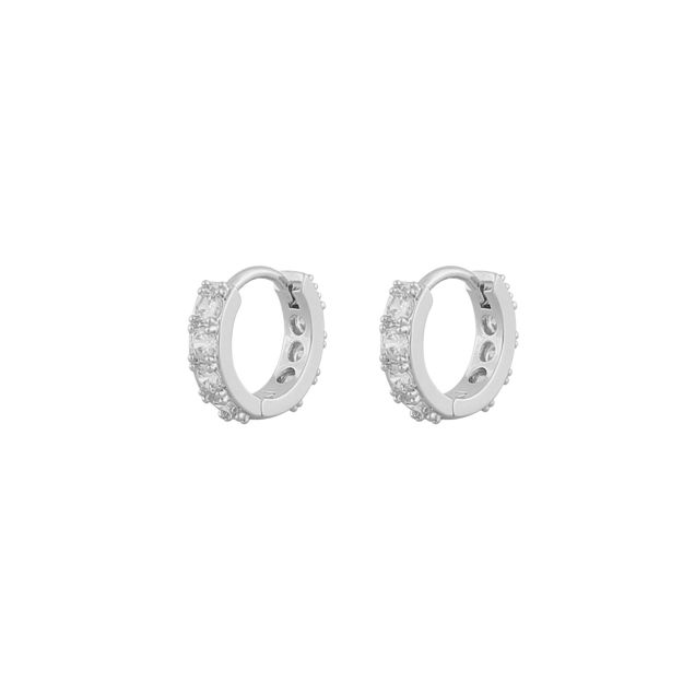 Palma small ring ear s/clear