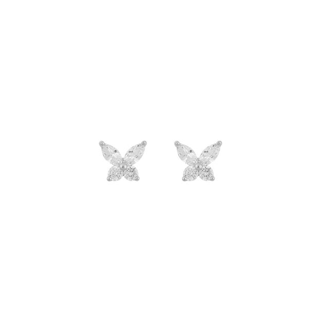 Meadow butterfly ear s/clear