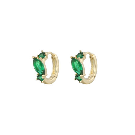 Meadow small ring ear g/green