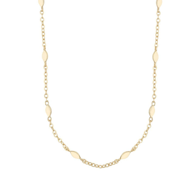 Bonnie chain neck 45 plain gold