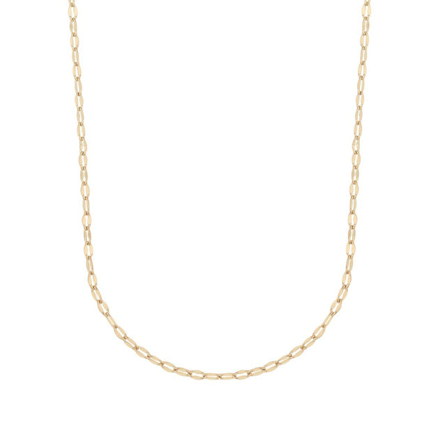 Valencia small chain neck 50 plain gold