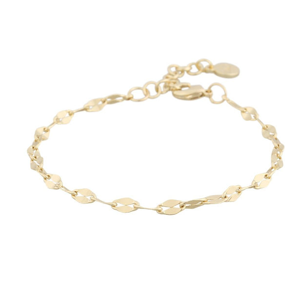Valencia big chain brace plain gold - Onesize