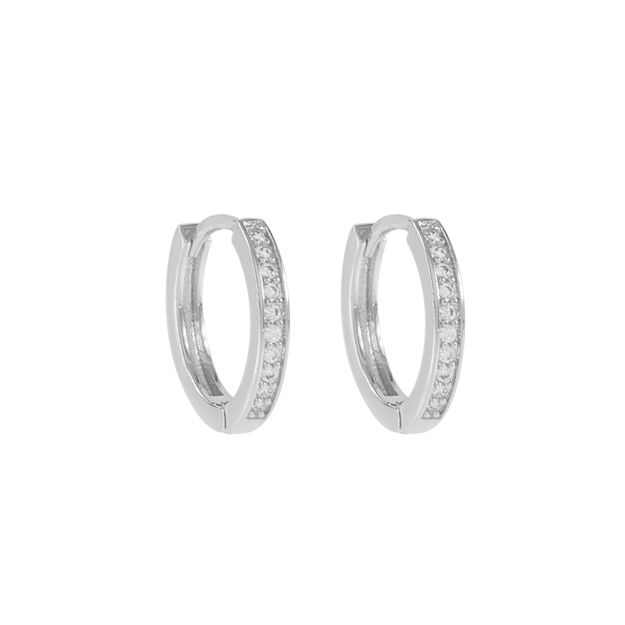 Chicago thin ring ear s/clear