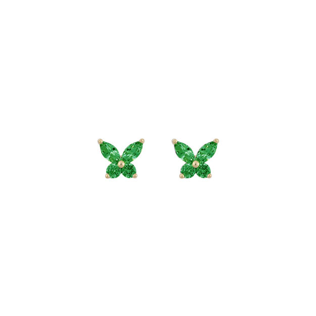 Meadow butterfly ear g/green