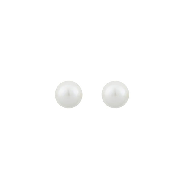 Provence pearl ear 8 mm g/white