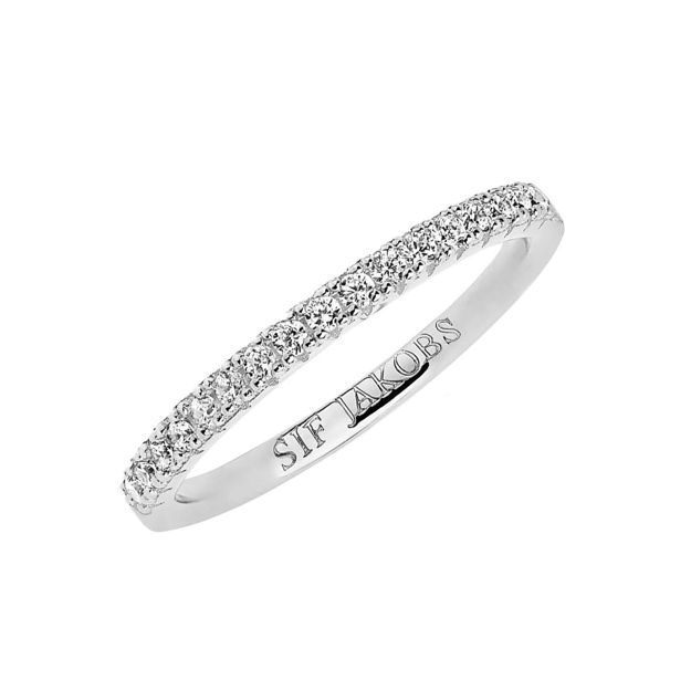 Sølv ring Ellera med Cubic ZIrconia