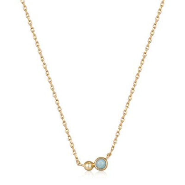 ANIA HAIE sparkle chain necklace goldplated silver N045-02G-AM