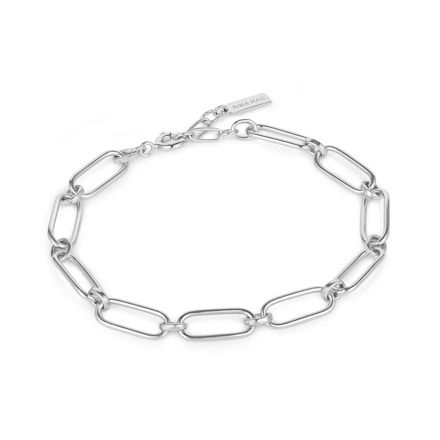 ANIA HAIE cable connect chunky chain bracelet  silver B046-02H