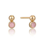 Bilde av ANIA HAIE gold orb sparkle earrings goldplated silver E045-01G-RQ 