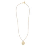 Florence small pearl pendant neck 45 g/white