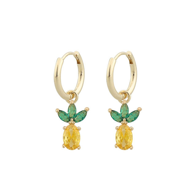 San Francisco ring ear pineapple g/yellow