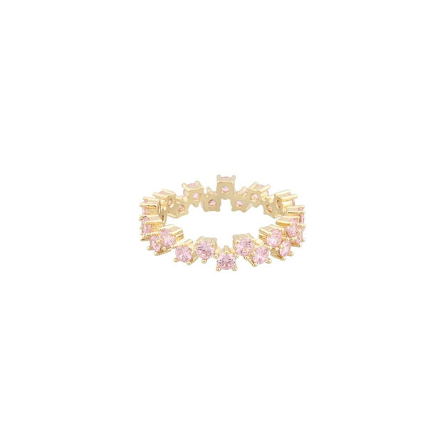 Ibiza nuit ring g/pink