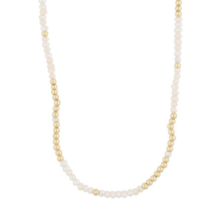 Florence small pearl neck 42 g/white