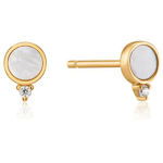 ANIA HAIE MOTHER OF PEARL STUD EARRINGS E022-01G