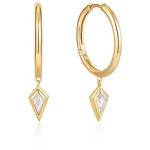 ANIA HAIE HOOP EARRINGS E041-05G-W