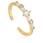ANIA HAIE adjustable ring goldplated silver R041-01G-W