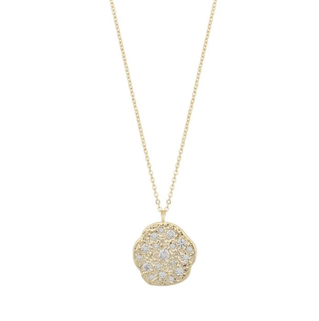 Helsinki stone pendant neck 60 g/clear