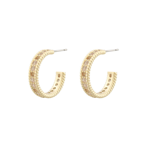 Vienna oval ear g/mix champagne