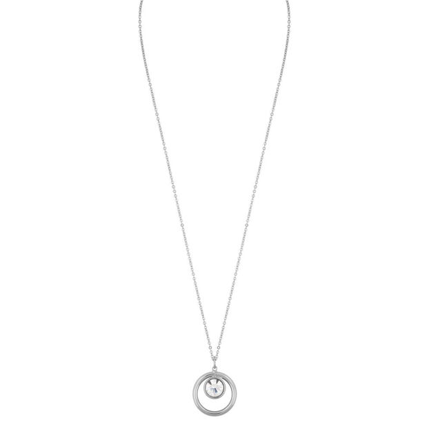 SNØ CAROLINE GLOBE PENDANT NECK 42 S/CLEAR