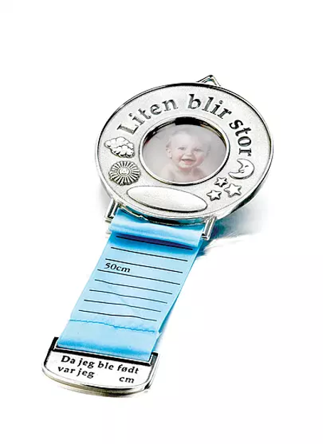 HØYDEMÅLER TINN "LITEN BLIR STOR" GUTT