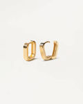 Nova earrings gold plated