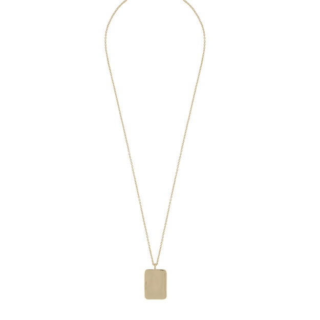 Five ID pendant neck plain g - 45 cm
