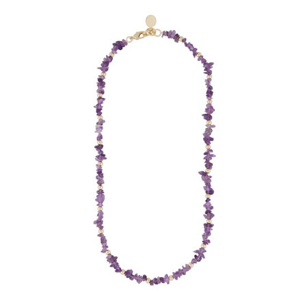 Capri stone neck 42 g/lilac