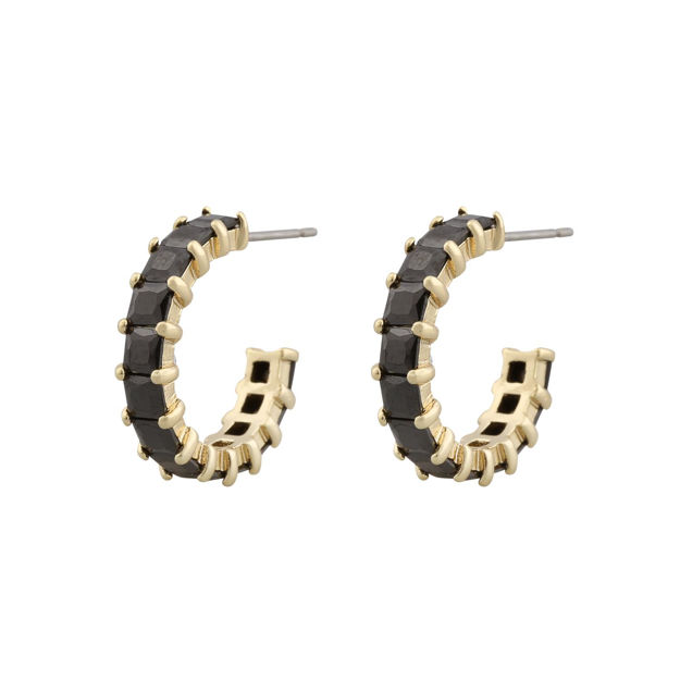 Rome oval ear g/black