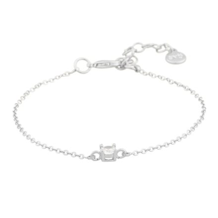 Essence small stone chain brace s/clear